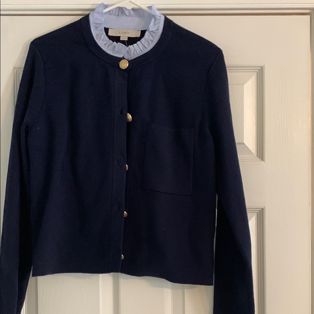 LOFT Women's Navy Sweater